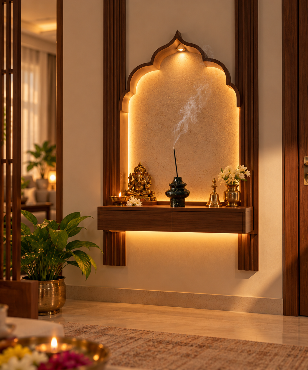 Handcrafted Resin Incense Holder for Pooja Room | TrueAura Homes