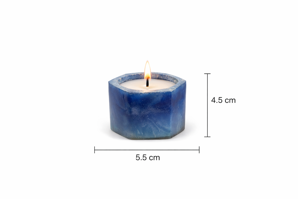 Midnight Aura Candle | Luxury Aesthetic Decor |