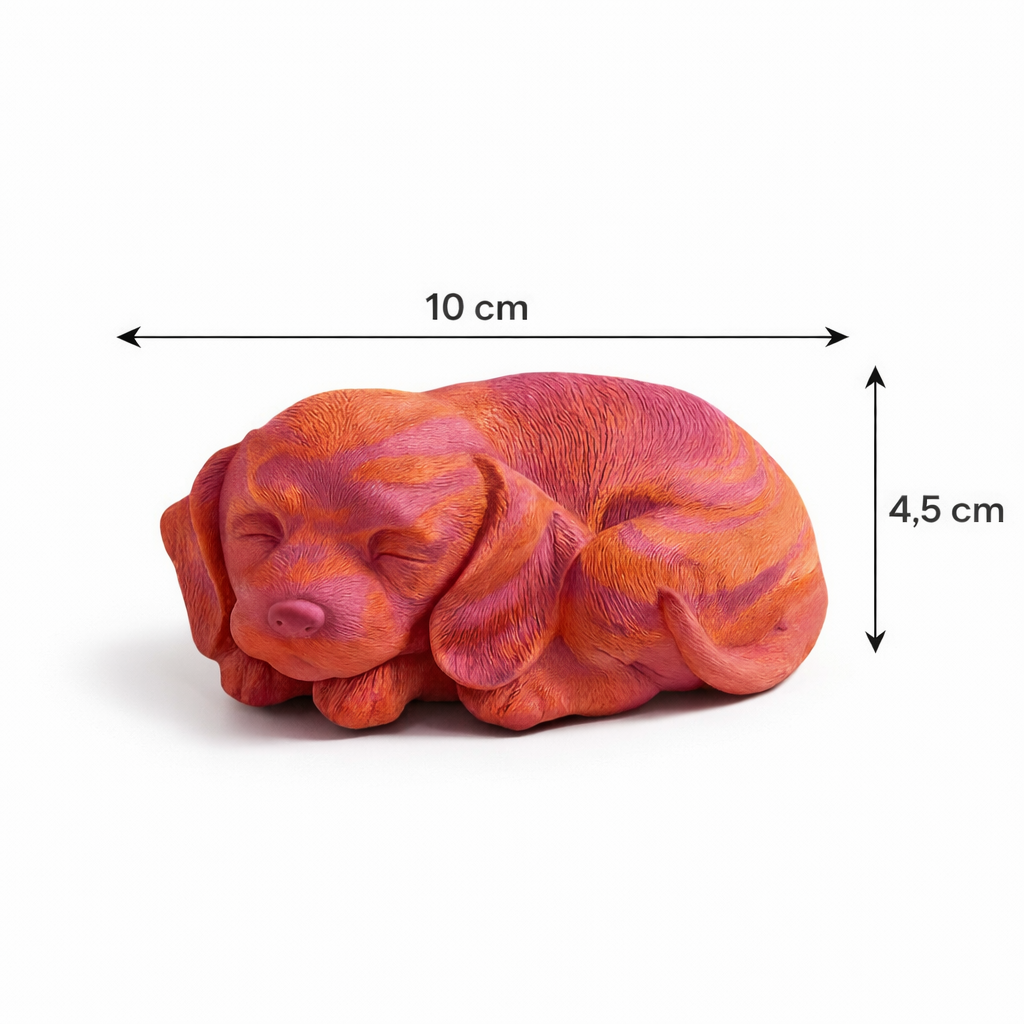 Abstract Handcrafted Resin Sleeping Dog Showpiece | 175 g |