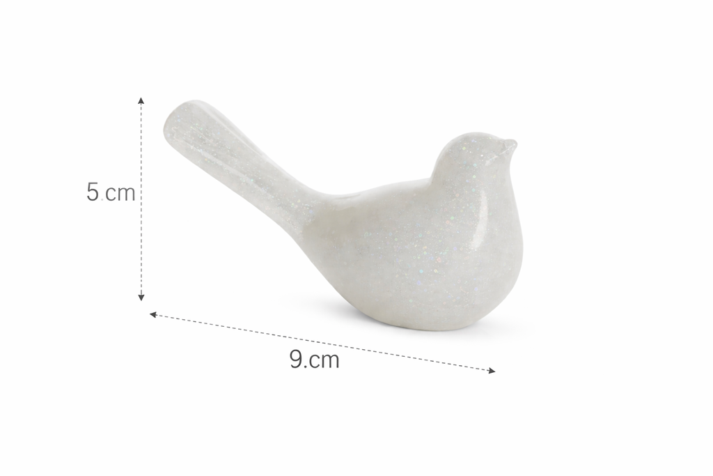 Sparkling Bird Decor | Elegant Statement Piece |
