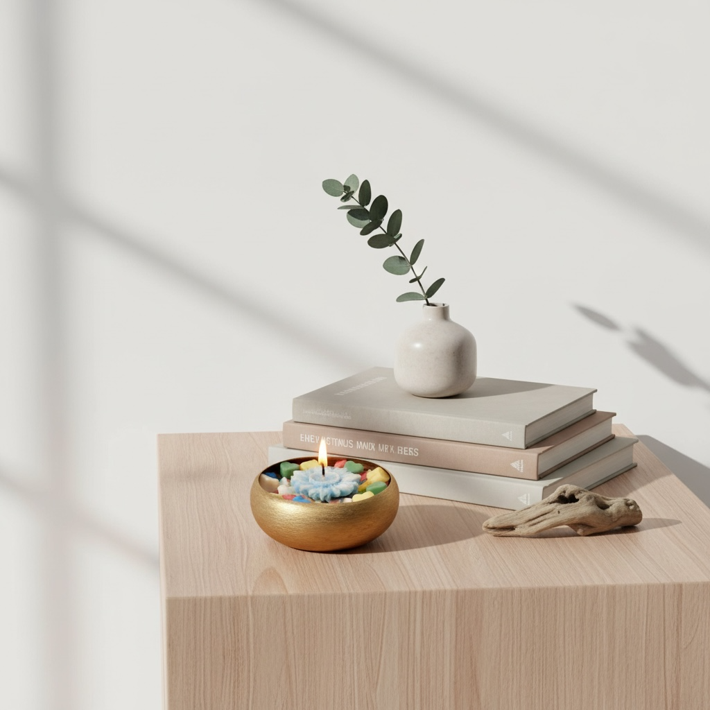 Scented Bowl Candle| Calm Aesthetic Decor |