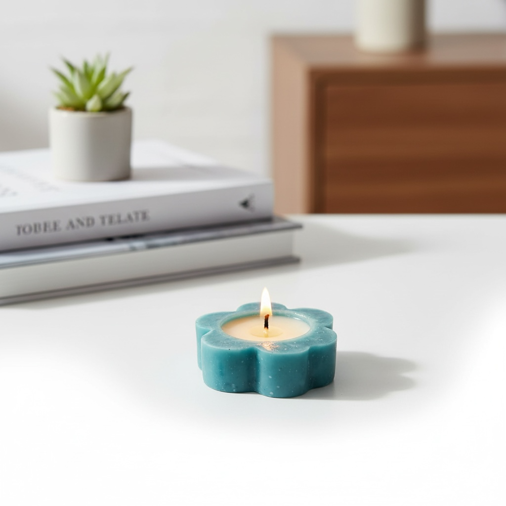 Mini Flower Candle | Cute Decorative Gift |