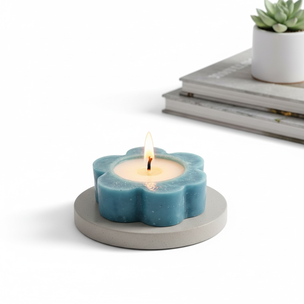 Mini Flower Candle | Cute Decorative Gift |