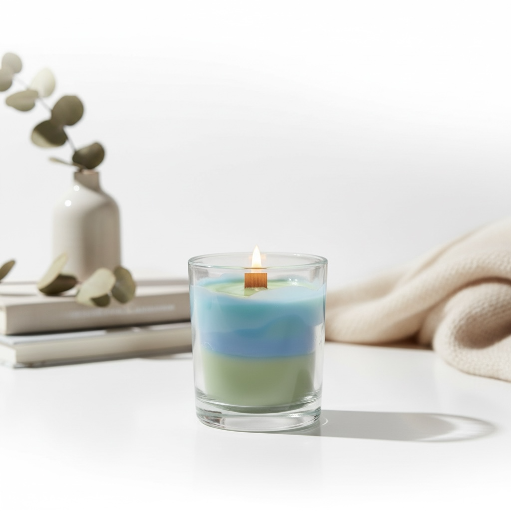 Ocean Layer Candle | Calm & Cozy Home Decor