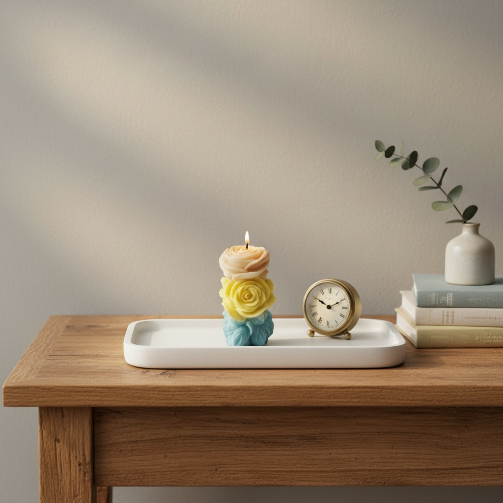 Floral Bloom Scented Candle